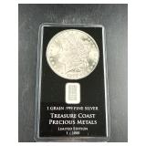 Treasure Coast Precious Metals One Grain .999 Fine