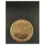 1 OZ AVDP .999 Fine Copper Round America