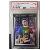 Lamelo Ball 21 Pan Hoops Slam Holo #222 PSA 6