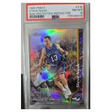 Steve Nash 1998 Finest Refractor #218 PSA 8