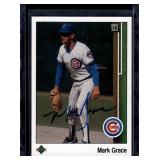 Mark Grace UD #140 Auto