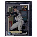 Paul Skenes 2024 Bowman Chrome #BCF-125