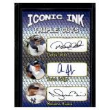 Jeter, Judge, Rivera Iconic Ink Triple Cuts