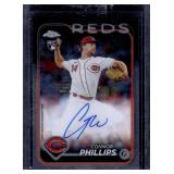 Connor Phillips 2024 Topps Chr. Auto