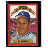 Bo Jackson 1989 Leaf Diamond Kings #1