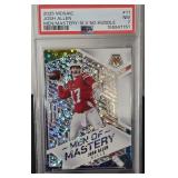 Josh Allen Men of Mastery Silver -PSA 7