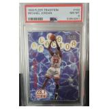 Michael Jordan 1998 Flr Trad Plus Fctr #142 PSA 8