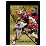 Terrell Owens 2000 Topps Gold Label #20 906/1000