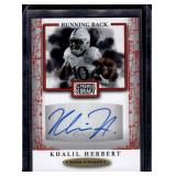 Khalil Herbert 2021 Sage #AI62 Auto