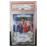 Will Riley 2025 Topps Strats. SIg SMR-WR PSA 9