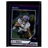 KJ Osborn 2024 Donruss #31 Purple 47/48