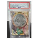 Reggie Jackson 2017 Topps UD Mem Mdall. #RJ PSA 8