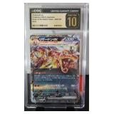 Charizard Ex Rler of Blk Flm 66/108 Holo CGC Pr10