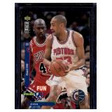 Grant Hill/Jordan 1995 UD #173