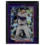 Austin Riley 2024 Topps #28 Purp. Mojo 223/250