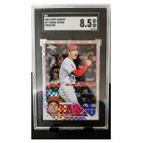Shohei Ohtani 2023 Topps Chr. #17 XFractor SGC 8.5