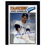 Chris Chambliss 2018 Topps Arch. Auto