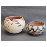 Southwest Native Pottery Bowls -Chipped & Cracked