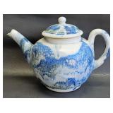 Artist Signed Pottery Tea Pot w/Beautiful Glaze
