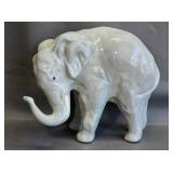 Pottery Elephant Sculpture - 11' tall