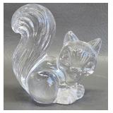 Cast Glass Squirrel
