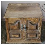 End Table w/Storage -Mid Century