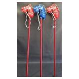 Vintage 50's Broom Tail Stick Horses (3)
