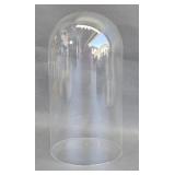 Glass Display Dome 4 7/8' Dia 10' tall