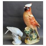 Vintage Bird Figurines -Bavaria, etc