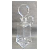 Crystal Cruet Bottle w/Stopper