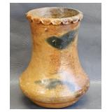 Primitive Fired Navajo Pot -Signed