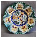 Mid Century Enameled Copper Art Bowl