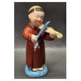 Monk w/Violin Figurine