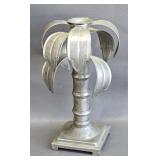 Metal Palm Tree Candle Holder
