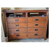 Chest of Drawers w/Entertainment Center Top