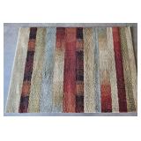 Area Rug 63'x90' Modern Style Stripes matches 1011