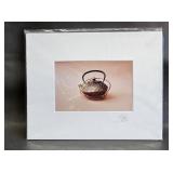 Artist Signed Photo Print in Frame -Tea Pot
