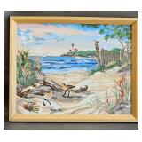 Paint by Number Painting in Frame