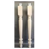 Unfinish Wooden Table Legs (2)