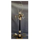 Palm Tree Lamp w/Crystal Dangles