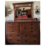 Chest of Drawers w/Mirror