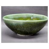 Classic Ceramic Serving Bowl -Green Tones