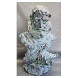 14' tall Resin St Francis Bust Garden Sculpture