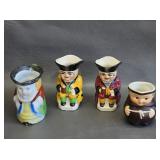 Miniature Toby Jugs -Japan, Germany, etc