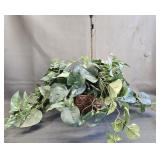 Faux Plant in Hanging Planter