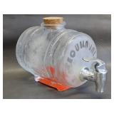 Souvenir Glass Tequila Cask w/Tap