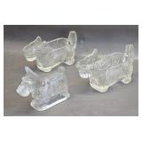 Scottie Dogs -Federal Glass & L E Smith Creamers