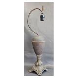 Vintage Art Nouveau Metal Lamp -Great Patina