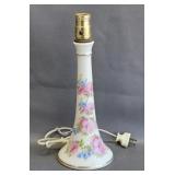 Small Floral Accent Lamp -NO Shade