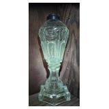 Antique Glass Whale Oil Lamp.